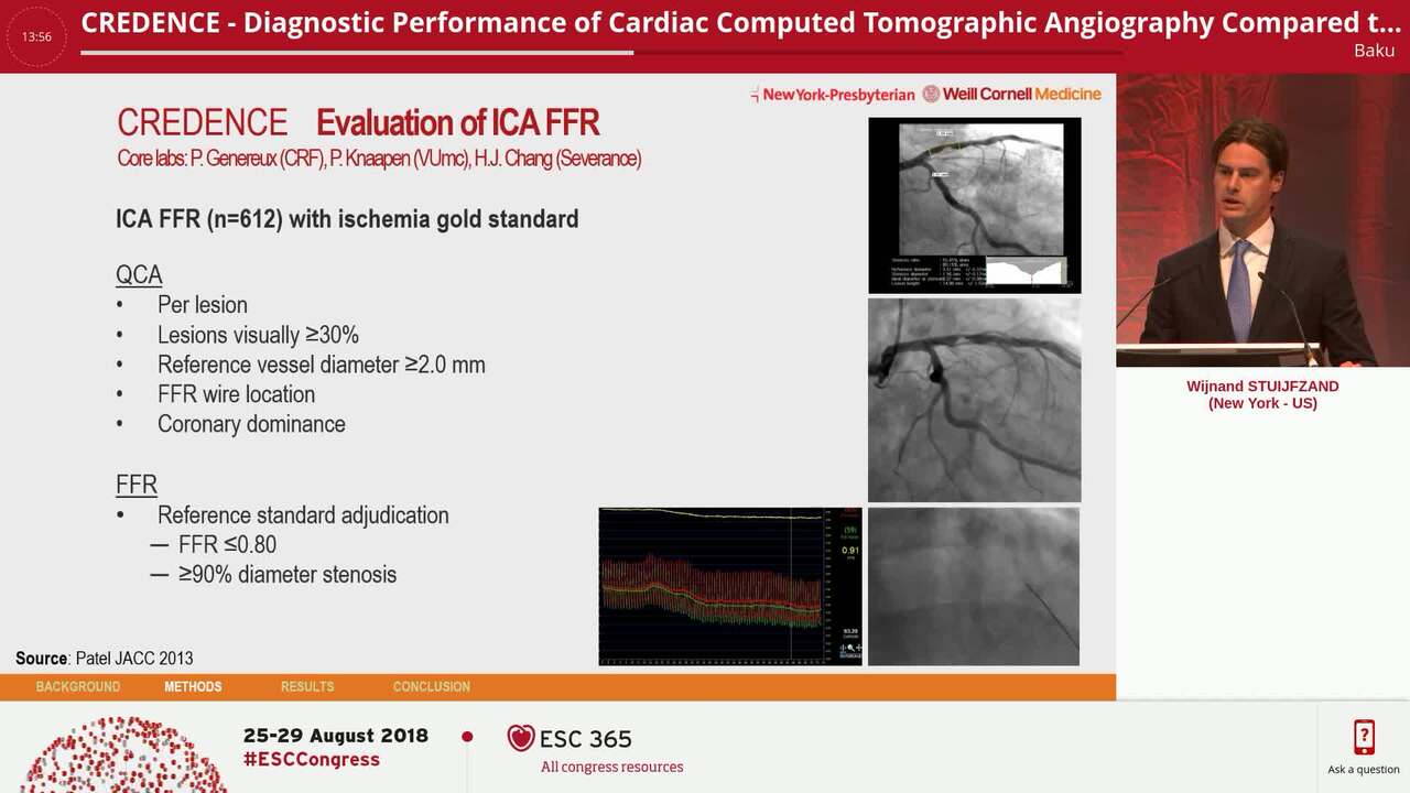 CREDENCE -  Diagnostic Performance of Cardiac Computed Tomographic Angiography Compared to Myocardial Perfusion Imaging: The Computed TomogRaphic Evaluation of Atherosclerotic DEtermiNants of Myocardial IsChEmia