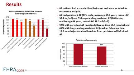 Clinical findings from a large endo-epicardial atrial arrhythmia ablation registry