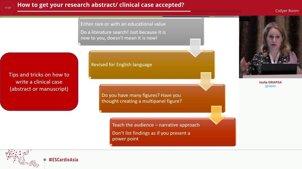 How to get your research abstract/ clinical case accepted?