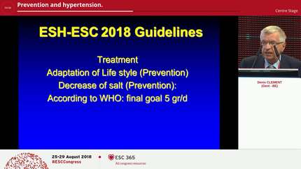 Prevention and hypertension.