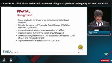 Late-Breaking Science: ventricular tachycardia present and future