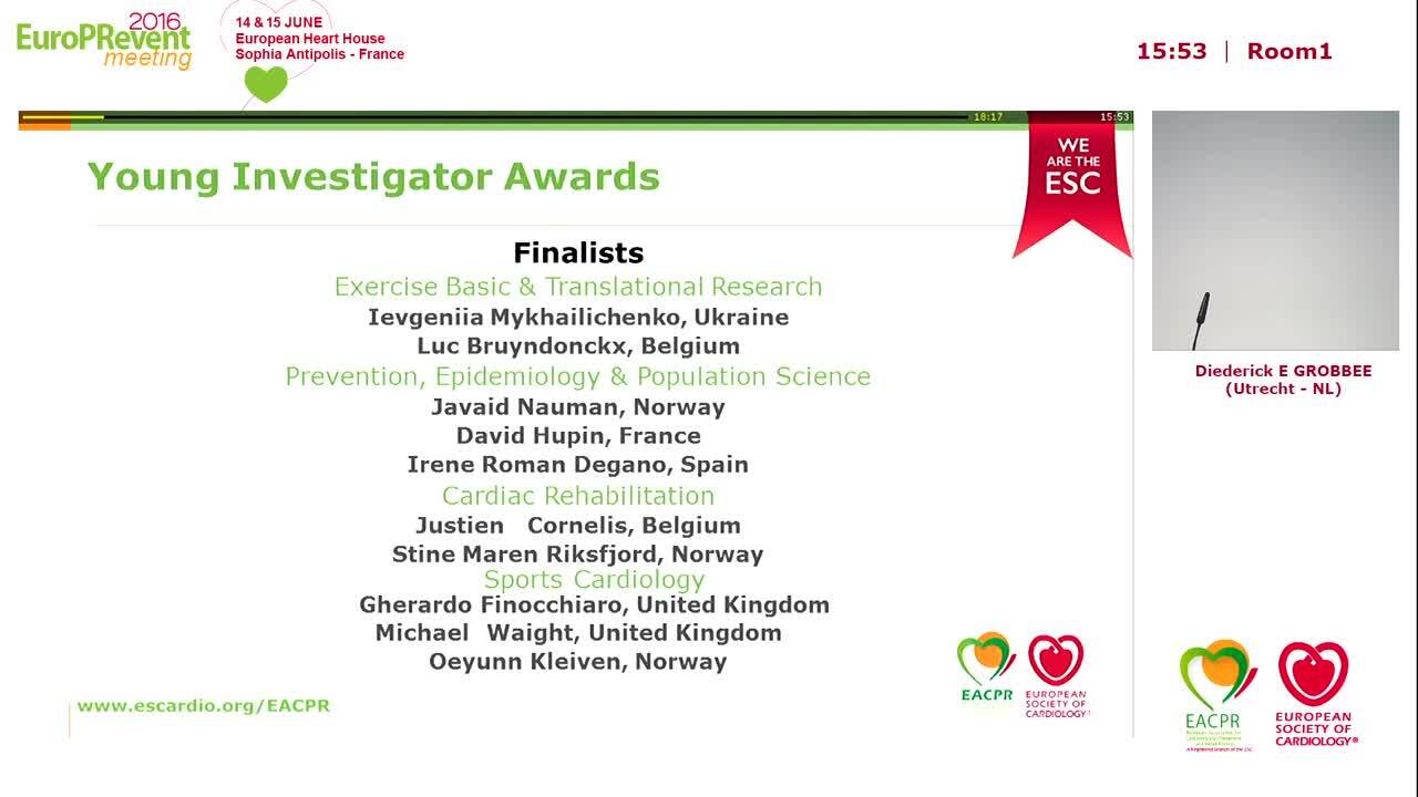 Young Investigator Awards.