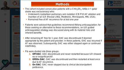 Anticoagulation guided by long-term ECG monitoring in patients who remain free of atrial fibrillation for the first year following pulmonary vein isolation