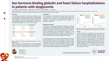 Sex hormone-binding globulin and heart failure hospitalizations in patients with dysglycemia - Experiences from the Outcome Reduction with an Initial Glargine Intervention (ORIGIN) trial