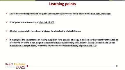 Unraveling the genetic puzzle: new FLNC variant linked to dilated cardiomyopathy and sudden cardiac death