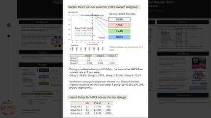 Prognostic stratification by coronary flow reserve and left atrial volume index in patients with non-obstructive coronary artery disease