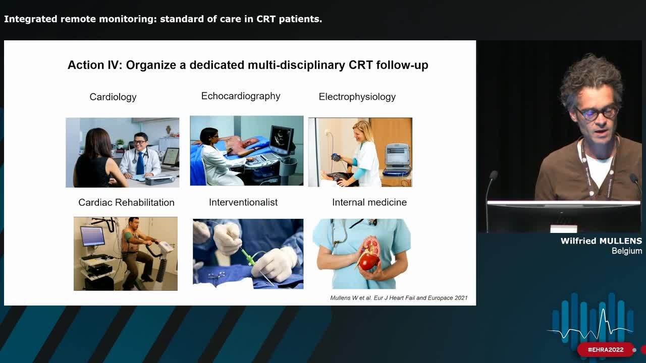 Integrated remote monitoring: standard of care in CRT patients.