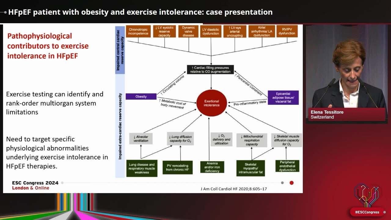 HFpEF patient with obesity and exercise intolerance: case presentation