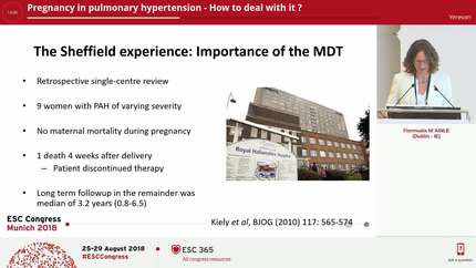 Pregnancy in pulmonary hypertension - How to deal with it ?