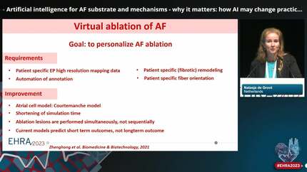 How can artificial intelligence be of aid in my AF ablations?