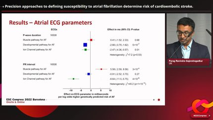 Precision approaches to defining susceptibility to atrial fibrillation determine risk of cardioembolic stroke.