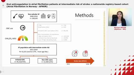 Oral anticoagulation in atrial fibrillation patients at intermediate risk of stroke: a nationwide registry-based cohort (Atrial Fibrillation in Norway - AFNOR) 