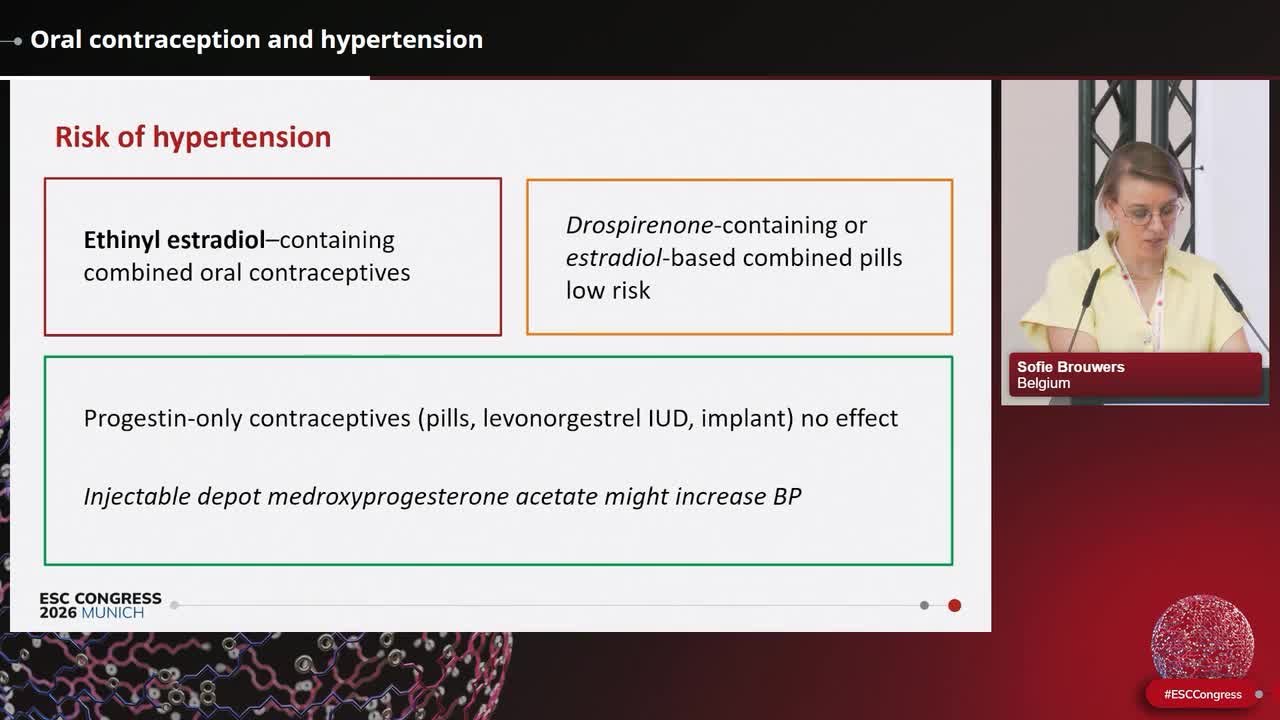 Hypertension in women