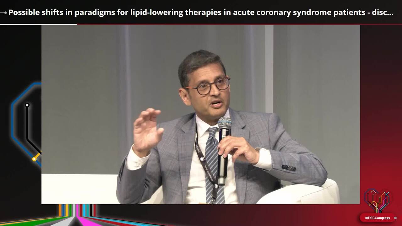 Possible shifts in paradigms for lipid-lowering therapies in acute coronary syndrome patients - discussion