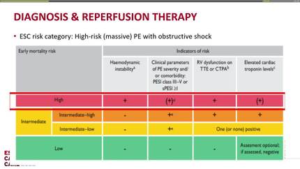 Reversing the spiral: systemic fibrinolysis restoring right ventricular function in massive PE