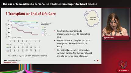The use of biomarkers to personalise treatment in congenital heart disease