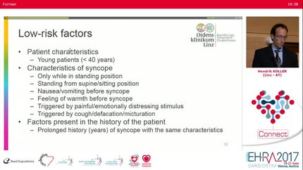 Who should be admitted to hospital: risk stratification and syncope management unit.