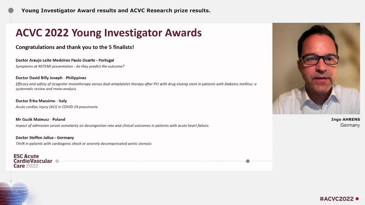 See you next year at ESC Acute CardioVascular Care 2023!