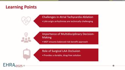 From mapping to clipping: the role of surgical left atrial appendage clipping in recurrent left atrial tachycardia