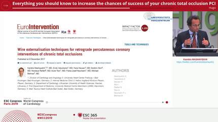 Everything you should know to increase the chances of success of your chronic total occlusion PCI
