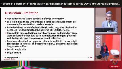 Effects of deferment of clinic visit on cardiovascular outcomes during COVID-19 outbreak: a prospective cohort study