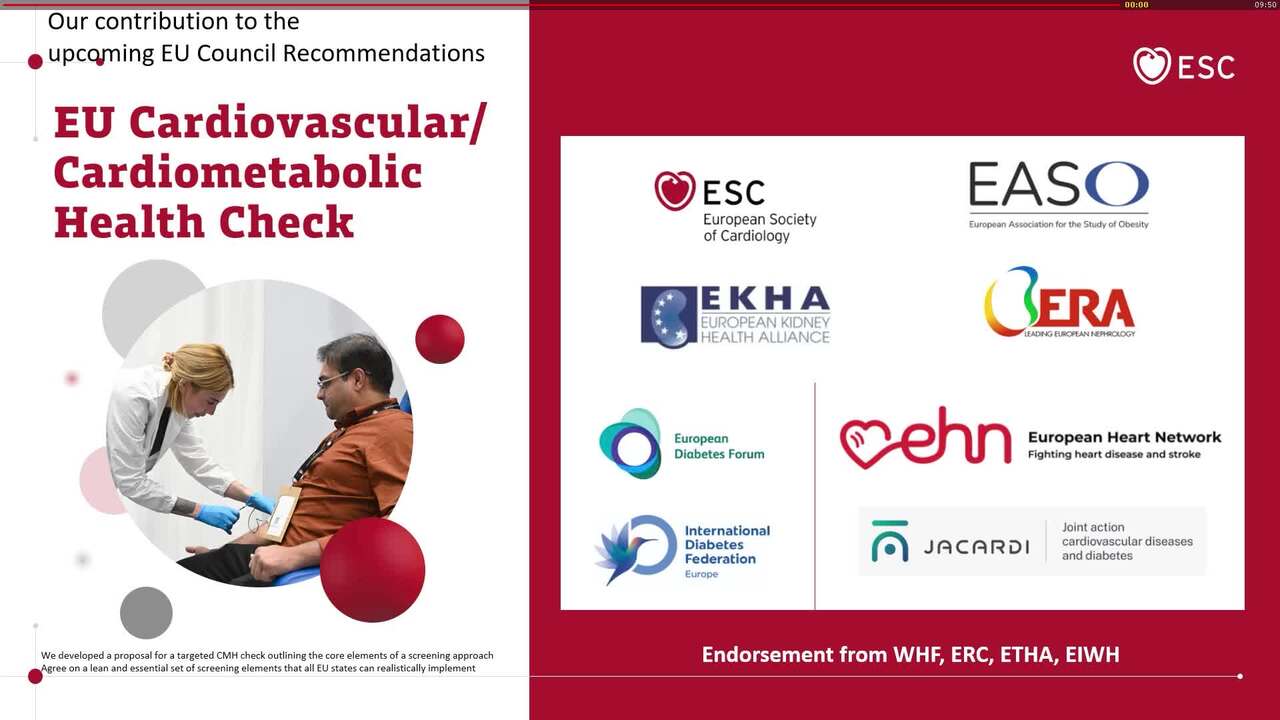 ESC Preventive Cardiology 2026 - Inaugural Session
