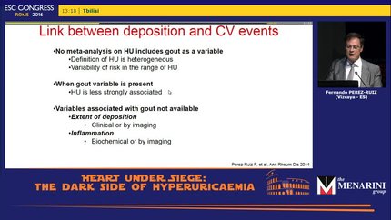 Hyperuricaemia and CV disease.