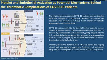 Pathophysiological mechanisms that drive thrombotic complications in COVID-19
