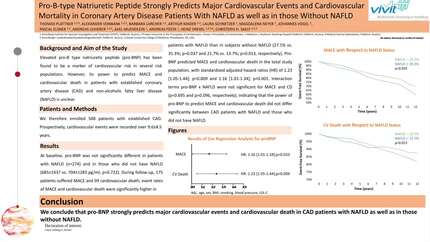 Pro-B-type natriuretic peptide strongly predicts major cardiovascular events and cardiovascular mortality in coronary artery disease patients with NAFLD as well as in those without NAFLD