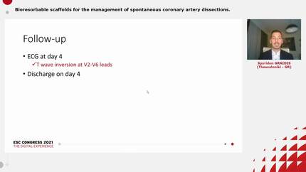 Bioresorbable scaffolds for the management of spontaneous coronary artery dissections.