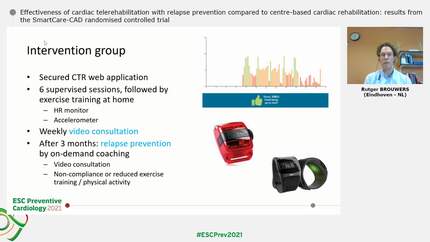 Effectiveness of cardiac telerehabilitation with relapse prevention compared to centre-based cardiac rehabilitation: results from the SmartCare-CAD randomised controlled trial