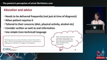 The patient’s perception of atrial fibrillation care