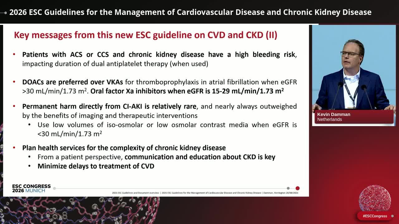 2026 ESC Guidelines and Document overview 
