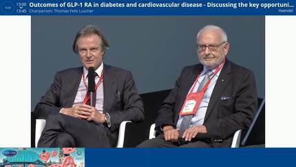 Discussion - GLP-1 RA in diabetes and cardiovascular disease - What are the key opportunities for cardiology practice