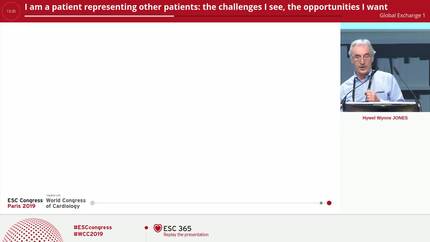 I am a patient representing other patients: the challenges I see, the opportunities I want