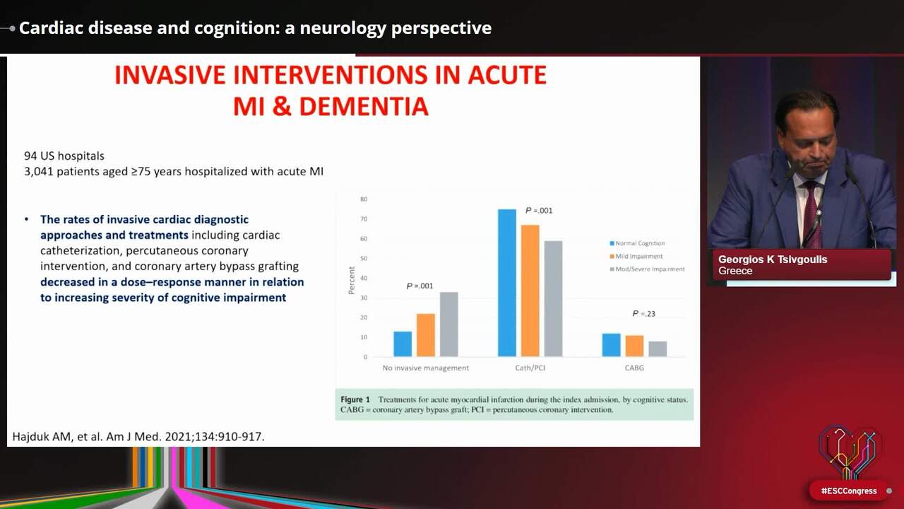 Cardiac disease and cognition: a neurology perspective