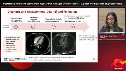 Necrotizing fulminant eosinophilic myocarditis managed with mechanical support and high-dose of glucocorticoids: when a rare diagnosis is only the beginning of the fight for life!