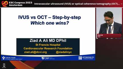 Intravascular ultrasound (IVUS) or optical coherence tomography (OCT)? - let's debate
