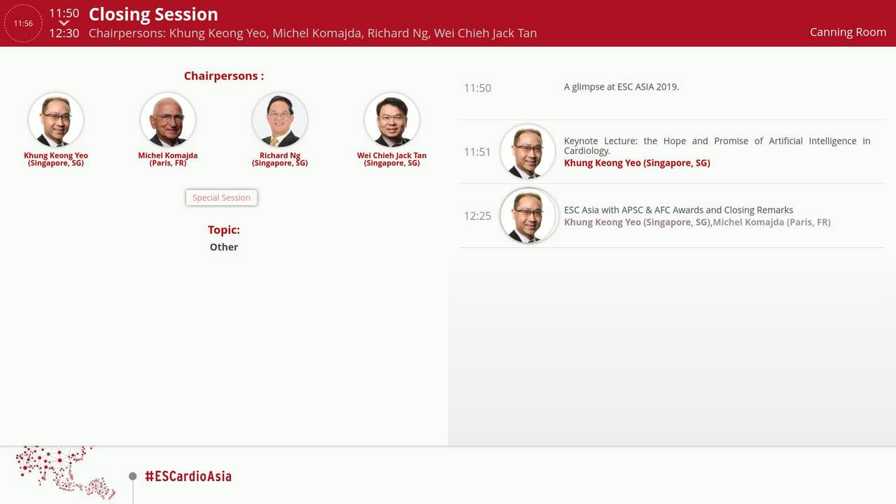 A glimpse at ESC ASIA 2019.