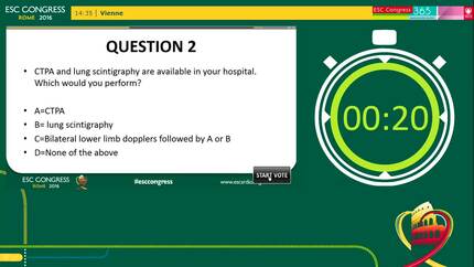 A pregnant patient with suspected pulmonary embolism