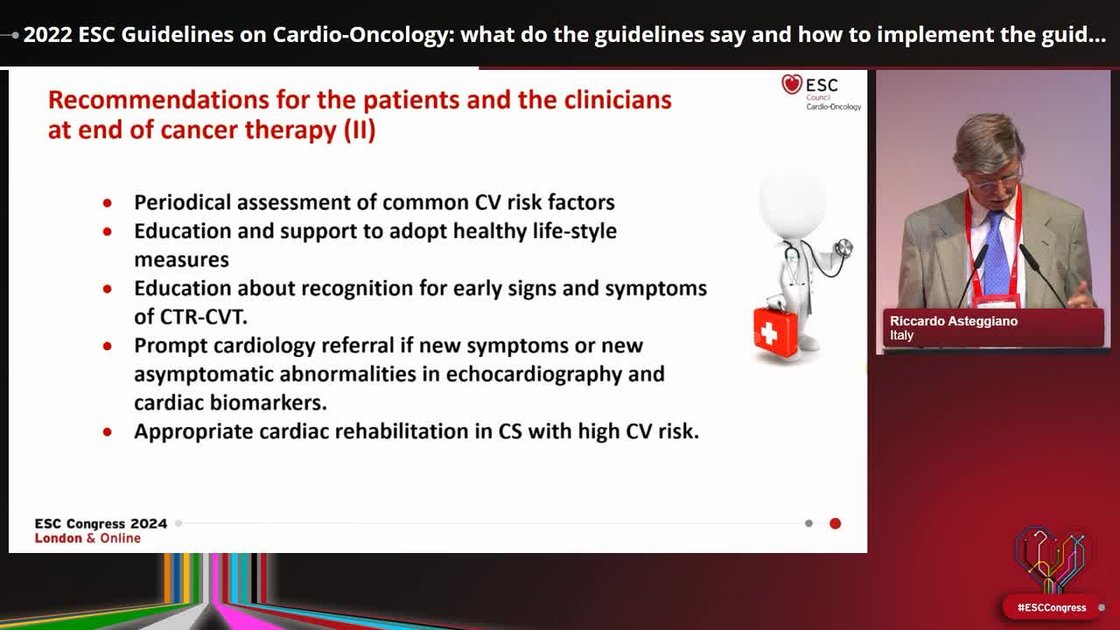 ESC 365 - 2022 ESC Guidelines on Cardio-Oncology: what do the ...