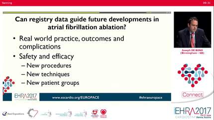 Practice in perspective: can registry data guide future developments in atrial fibrillation ablation?
