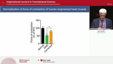 Inspirational Lecture in Translational Science.