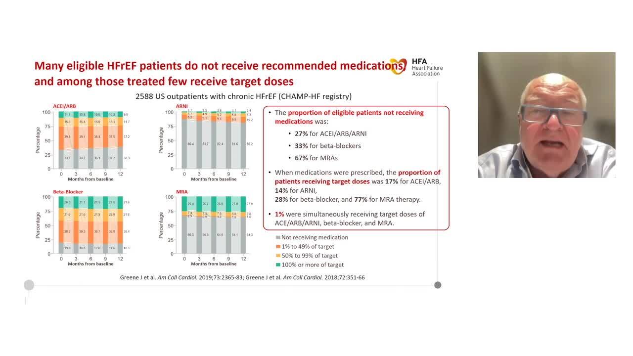 Implementation of therapy in heart failure