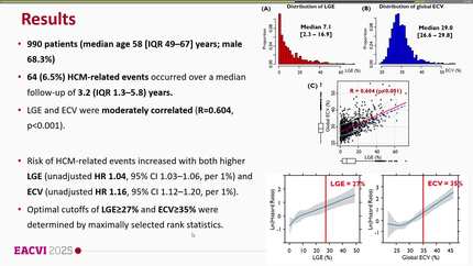 Enhanced risk stratification in hypertrophic cardiomyopathy through the integration of extracellular volume fraction on cardiovascular magnetic resonance