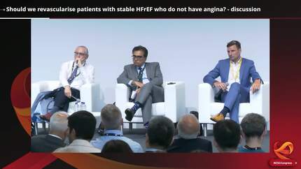 Great Debate: should we revascularise patients with stable HFrEF who do not have angina?