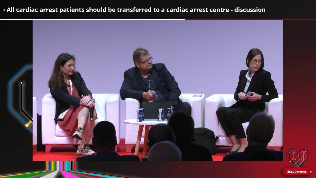 All cardiac arrest patients should be transferred to a cardiac arrest centre - discussion