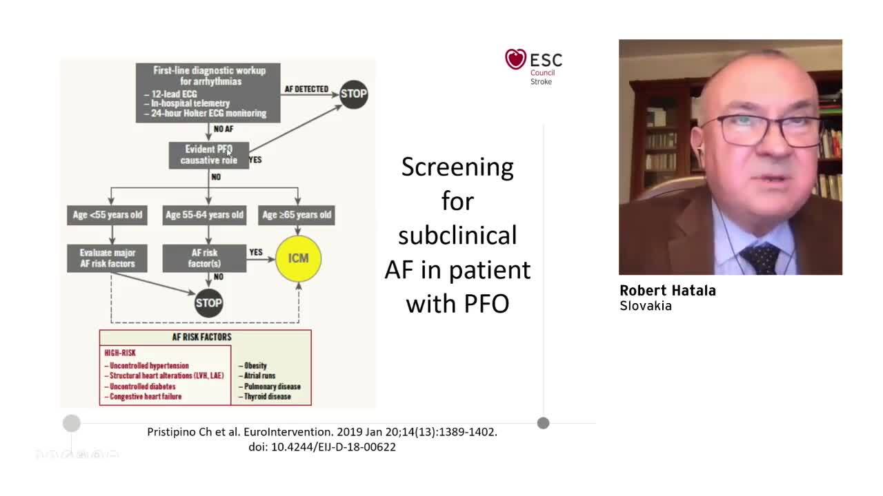 Councils on Stroke - Suspected cardioembolic stroke: Diagnostic steps to decide on anticoagulation