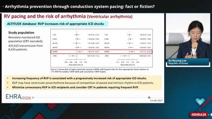 Arrhythmia prevention through conduction system pacing: fact or fiction?