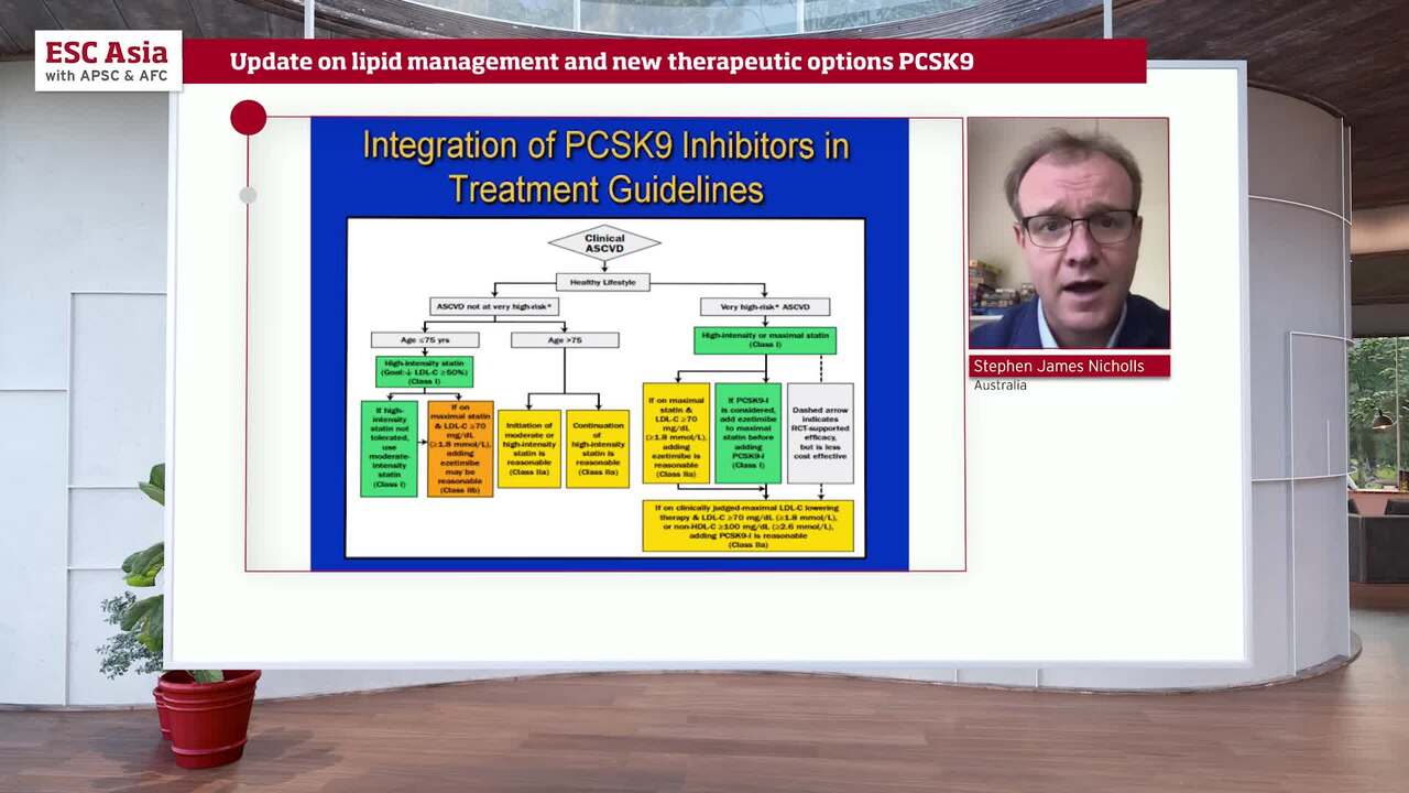 Update on lipid management and new therapeutic options PCSK9
